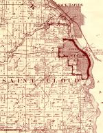Stearns County Plat Map ca 1880